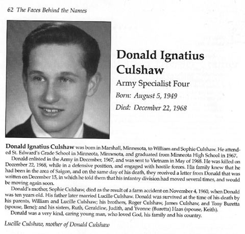 Donald I Culshaw