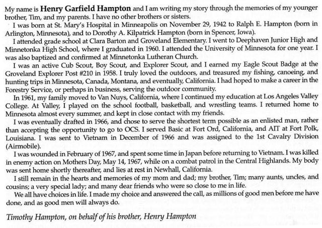 Henry G Hampton