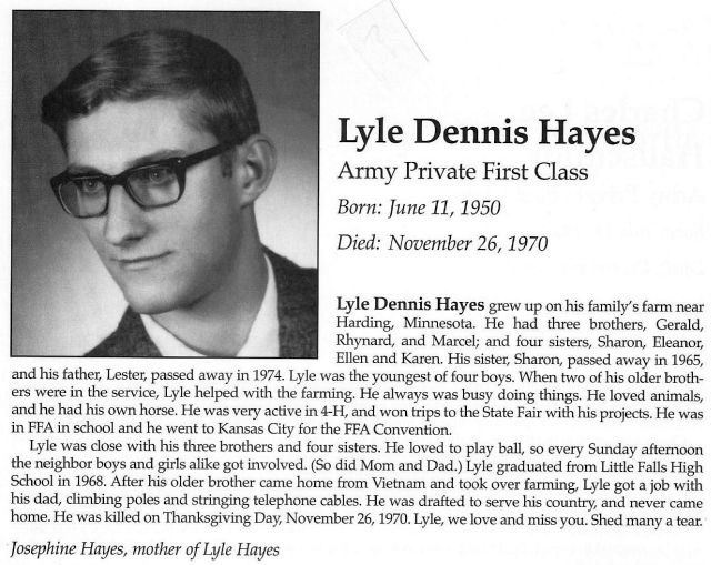 Lyle D Hayes