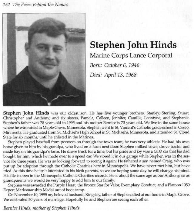 Stephen J Hinds