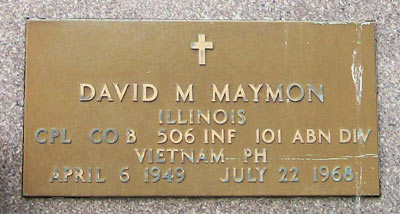 David M Maymon