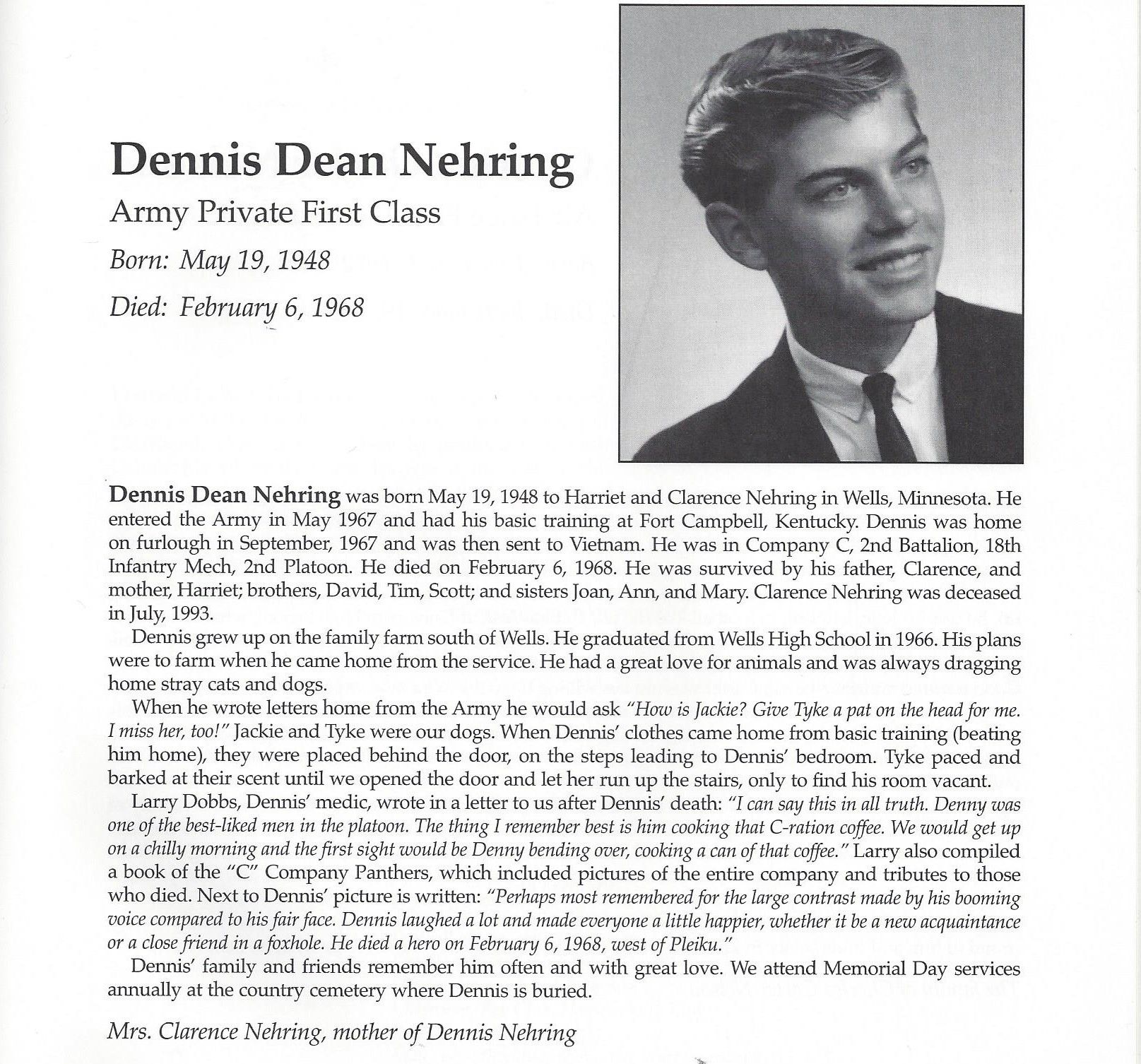 Dennis D Nehring