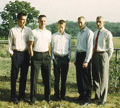 Fritz, Lloyd, Bernie, Norb, Paul