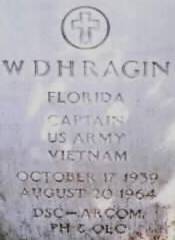 Ragin's headstone, Arlington