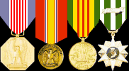 Soldiers Medal for Heroism, National Defense, Vietnam Campaign, Vietnam Service