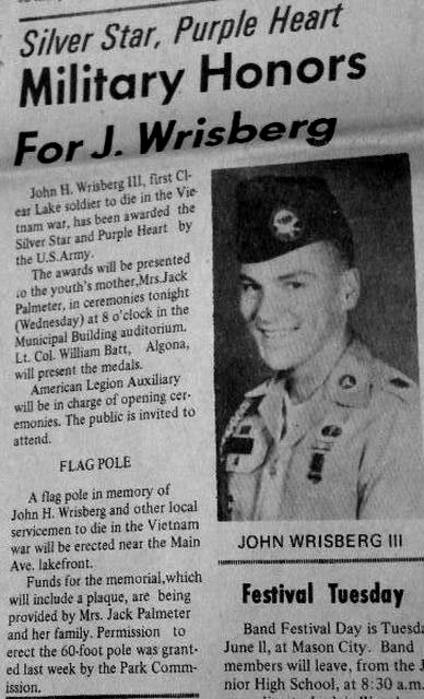 John H Wrisberg