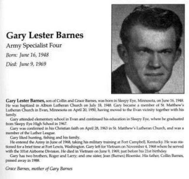 Gary L Barnes
