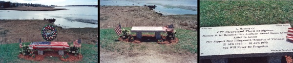 Cleaveland F Bridgman's Memorial Bench