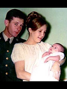 James, Barbara and Noreen Doloughty, December 1968