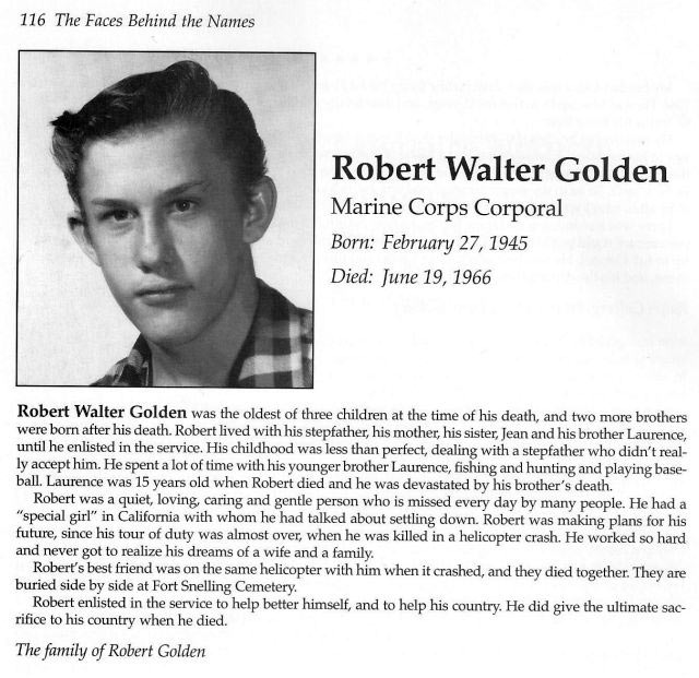 Robert W Golden