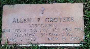 Allen F Grotzke