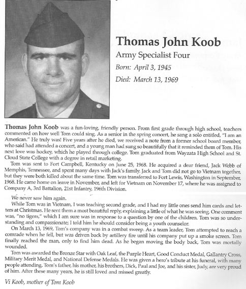 Thomas J Koob