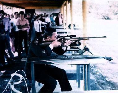 Rifle Range Dedication in early 1970s