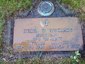 Cecil D Mc Cann