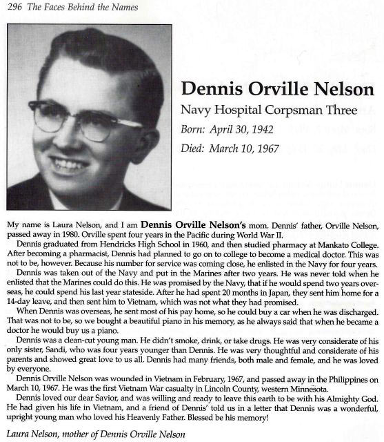 Dennis O Nelson