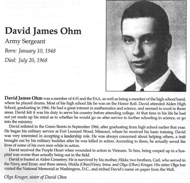 David J Ohm