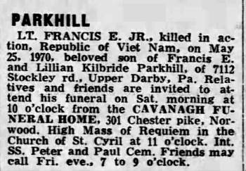 Francis E Parkhill
