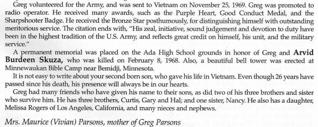 Gregory A Parsons