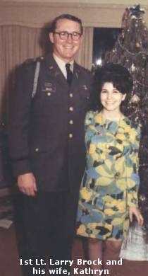 1st Lt. Larry Brock and his wife, Kathryn