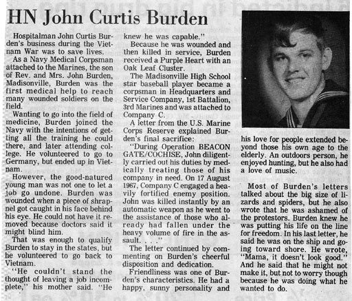 John C Burden