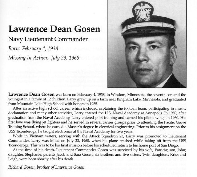 Lawrence D Gosen